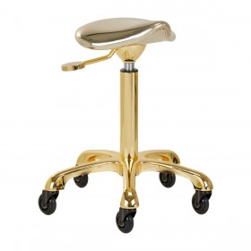 Master Stool FINE GOLD ROLL SPEED, gold