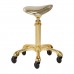 Master Stool FINE GOLD ROLL SPEED, gold