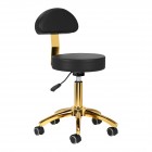 Beautician Stool AM-304G, black