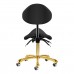 Master Stool GIOVANNI GOLD 1004, Black