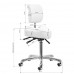 Professional podiatry stool GIOVANNI 1005, white