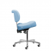 Professional podiatry stool GIOVANNI 1005, blue