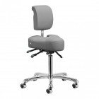 Professional podiatry stool GIOVANNI 1005, grey