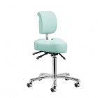 Professional podiatry stool GIOVANNI 1005, light green