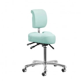 Professional podiatry stool GIOVANNI 1005, light green