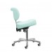 Professional podiatry stool GIOVANNI 1005, light green