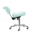Professional podiatry stool GIOVANNI 1005, light green