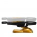 Beauty Bed SILLON LUX GOLD 273B (3-motors), Black