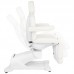 Pedicure chair AZZURRO 869AS (5-motors), White