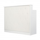 Reception Desk GABBIANO G26B, White