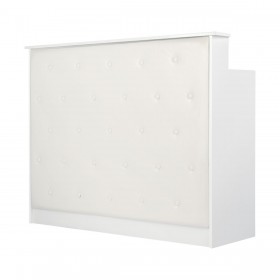 Reception Desk GABBIANO G26B, White