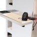 GABBIANO Hair Salon Mirror Fitted Workstation B058 Pearl