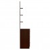 Workstation with mirror MT-1112 walnut color