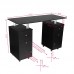 Manicure table GLASS 317, Black