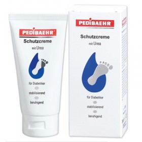 Protective foot cream for diabetics with 10% urea 75ml