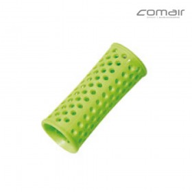COMAIR plastic hair rollers with pins, green