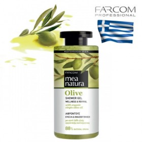 FARCOM Гель для душа MEA NATURA Olive Wellness & Revival 300ml