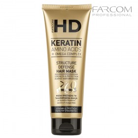 FARCOM HD Juuksemask kahjustatud juustele 250 ml