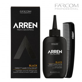 FARCOM ARREN Набор для прямого окрашивания волос, чёрный