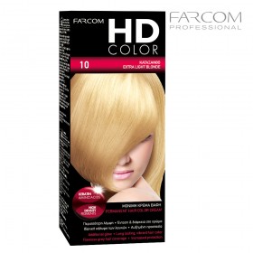 FARCOM HD COLOR Juuksevärvi komplekt 10-Extra Light Blond