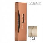 FARCOM Permanent Hair Color Cream 100ml 12.1-VE