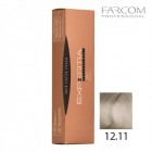 FARCOM Permanent Hair Color Cream 100ml 12.11-V