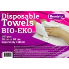 BEAUTYFOR Disposable towels BIO-EKO 100 pcs.