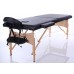 BEAUTYFOR Portable Massage Table, Black