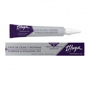 THUYA Eyebrow & Eyelash Dye with Keratin, Violet Black 14ml