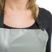 Protective apron, silver