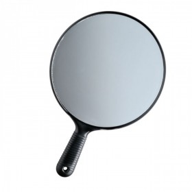 Hand mirror for hairdresser, black