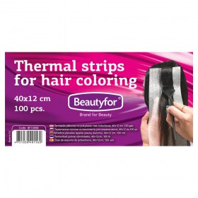 BEAUTYFOR Thermal strips for hair coloring 40x12cm 100pcs