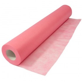 BEAUTYFOR Disposable sheets non woven in a roll 80cm x 150m, pink