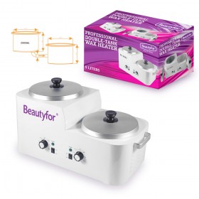 BEAUTYFOR Double-Tank Wax Heater 2.5 L x 2
