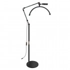 BEAUTYFOR LED Lamp Moon HD-M2X with base, black
