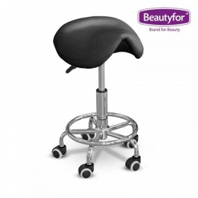 BEAUTYFOR Saddle Stool FM004-7, black