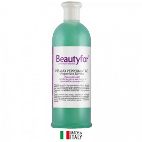 BEAUTYFOR Pre-Wax Peppermint Gel with Menthol 500ml