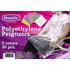 BEAUTYFOR Disposable Customer Cape 5 colors, 50 pcs.