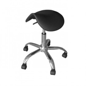 BEAUTYFOR Saddle Stool CH-854S, Black