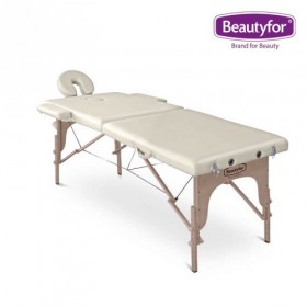 BEAUTYFOR Portable Massage Table, White