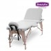 BEAUTYFOR Portable Massage Table 3-Sections, White