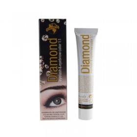DIAMOND color eyelash & eyebrow deep black 30 ml