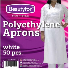 BEAUTYFOR Disposable PE Apron 50 pcs.