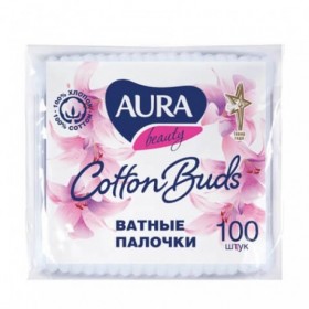 Cotton buds 100%cotton 100 pcs